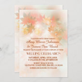 Einladungen zur Hochzeit im Herbst Herbstnebel3 (Vorne/Hinten)