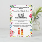 Einladungen zur Hochzeit indische Motive (Stehend Vorderseite)