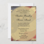 Einladungen zur Hochzeit von amerikanischen Fahnen (Vorderseite)