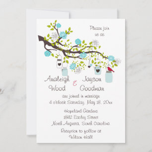 Einladungen zur Hochzeit von Aqua Bliss
