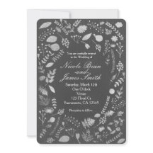 Einladungen zur Hochzeit von Charcogray & Silver