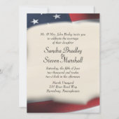 Einladungen zur Hochzeit von Fahnen (Vorderseite)