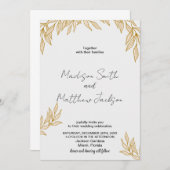 Einladungen zur Hochzeit von Frauen (Vorne/Hinten)