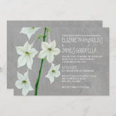 Einladungen zur Hochzeit von Jasmine (Vorne/Hinten)