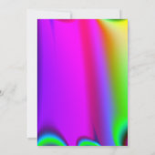 Einladungen zur Hochzeit von Rainbow (Rückseite)