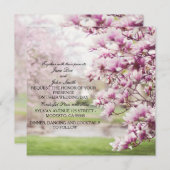 Einladungen zur Hochzeit von Springtime (Vorne/Hinten)