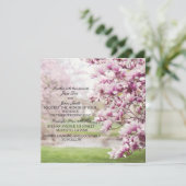 Einladungen zur Hochzeit von Springtime (Stehend Vorderseite)