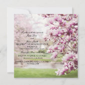 Einladungen zur Hochzeit von Springtime (Vorderseite)