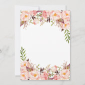 Einladungen zur Hochzeit von Vintagem Rosa Pink (Rückseite)