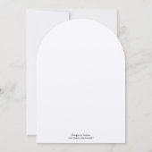 Einladungen zur Hochzeit von Vintagen Vögeln (Rückseite)