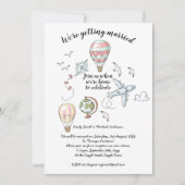 Einladungen zur Hochzeitsempfehlung - nach der Elo (Vorderseite)