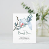 Einladungen zur Hochzeitsstimmung (Stehend Vorderseite)