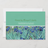 Einladungen zur Ire-Graduierungspartei von Fine Ar (Rückseite)