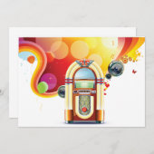 Einladungen zur Juke Box (Vorne/Hinten)