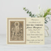 Einladungen zur Katholischen Erstkommunion (Stehend Vorderseite)