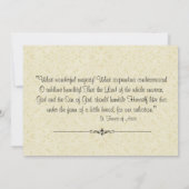 Einladungen zur Katholischen Erstkommunion (Rückseite)