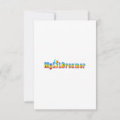 Einladungen zur Kinderdusche (Rückseite)