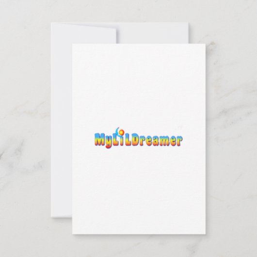 Einladungen zur Kinderdusche (Rückseite)