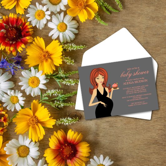 Einladungen zur Kinderdusche {Gray}