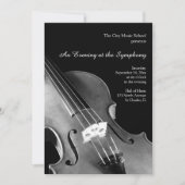 Einladungen zur Klassischen ViolinSymphonie (Vorderseite)