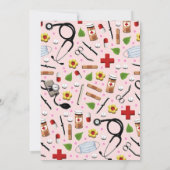 Einladungen zur Krankenschwester (Rückseite)