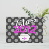 Einladungen zur Krankenschwester Graduation Party  (Stehend Vorderseite)
