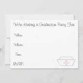 Einladungen zur Krankenschwester Graduation Party  (Rückseite)