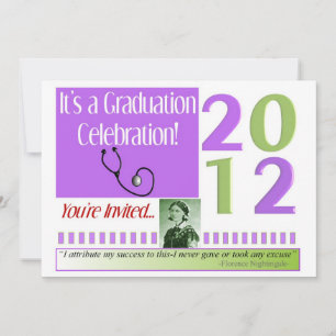 Einladungen zur Krankenschwester Graduation Party
