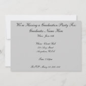 Einladungen zur Krankenschwester-Graduation Retro  (Rückseite)