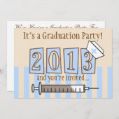 Einladungen zur Krankenschwester und Krankenschwes (Vorne/Hinten)