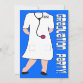 Einladungen zur Krankenschwester und Krankenschwes (Vorderseite)