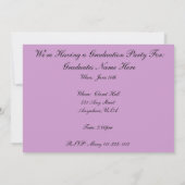 Einladungen zur Krankenschwester und Krankenschwes (Rückseite)