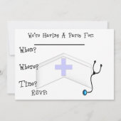 Einladungen zur Krankenversicherung (Rückseite)