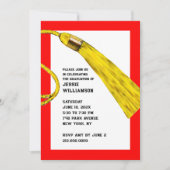 Einladungen zur Kreativen Graduierungspartei (Vorderseite)