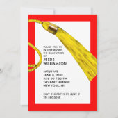 Einladungen zur Kreativen Graduierungspartei (Vorderseite)