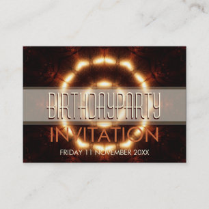 Einladungen zur Liebe Lights Circle Pocket Größe