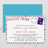 Einladungen zur Luftpost (Vorne/Hinten)