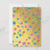 Einladungen zur mexikanischen Fiesta Bridal Dusche (Rückseite)