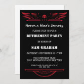 Einladungen zur militärischen Rente durch vereinte (Vorne/Hinten)