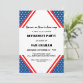 Einladungen zur militärischen Rente durch vereinte (Stehend Vorderseite)