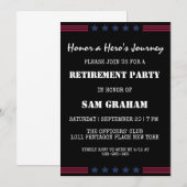 Einladungen zur militärischen Rente durch vereinte (Vorne/Hinten)