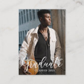 Einladungen zur MINI-Größen-Glossy-Foto-Graduierun (Vorderseite)