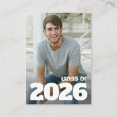 Einladungen zur MINI-Größen-Glossy-Foto-Graduierun (Vorderseite)