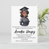 Einladungen zur modernen, einfachen Pflegeprägung (Stehend Vorderseite)