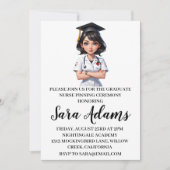 Einladungen zur modernen, einfachen Pflegeprägung (Vorderseite)