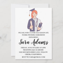 Einladungen zur modernen, einfachen Pflegeprägung