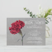 Einladungen zur Nelkendusche (Stehend Vorderseite)