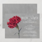 Einladungen zur Nelkendusche (Vorne/Hinten)