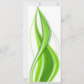 Einladungen zur Orangenen Lily-Hochzeit (Rückseite)