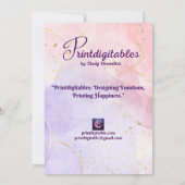 Einladungen zur Ostereierjagd (Rückseite)